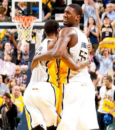 Les Pacers recadrent les Knicks, Roy Hibbert (24 pts) dominant