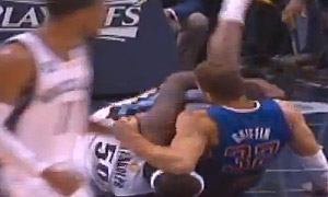 Vidéos : Zach Randolph et Blake Griffin font du catch, Chris Paul est éjecté