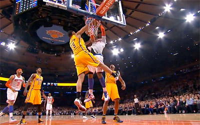 Highlights : l’intégralité des 32 points de Carmelo Anthony
