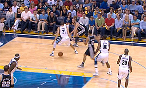 Top 5 : Manu Ginobili distribue les caviars… même entre les jambes de Prince