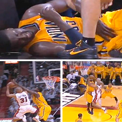 Roy Hibbert accuse Shane Battier d’être un dirty player