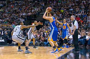 Klay Thompson « se sentait comme Stephen Curry » face aux Spurs