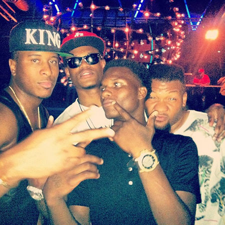 Photos : quand les rookies fraîchement draftés s’éclatent en boite