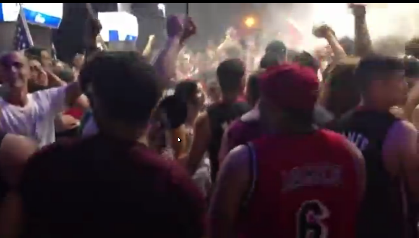 Nuit de folie à Miami pour fêter le nouveau titre de champion