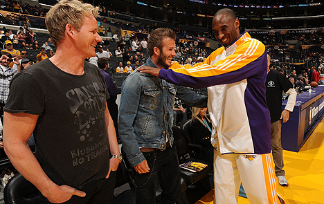Quand Kobe demande conseil à David Beckham