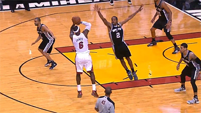 Top 5 : Wade bache Parker, Ginobili et la passe magique pour Duncan