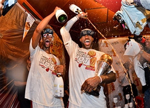 Info conso: Le Miami Heat a encore fait couler le champagne à l’oeil