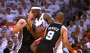 Stratégie : les Spurs misent sur la maladresse des coéquipiers de Lebron