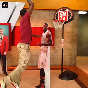 Vidéo vengeance : Paul George postérise un LeBron en carton