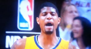 Flopping : Paul George humilie Chalmers et lui fait la leçon