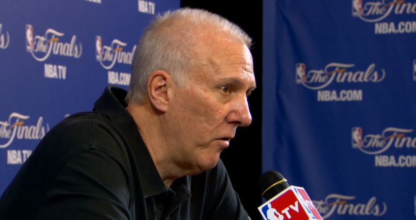 Gregg Popovich : « Noah est un putain de bon joueur »