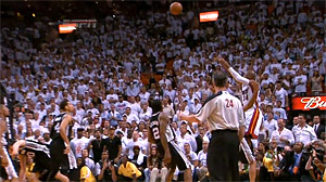 Le Heat piqué au vif à la vue du podium préparé pour les Spurs