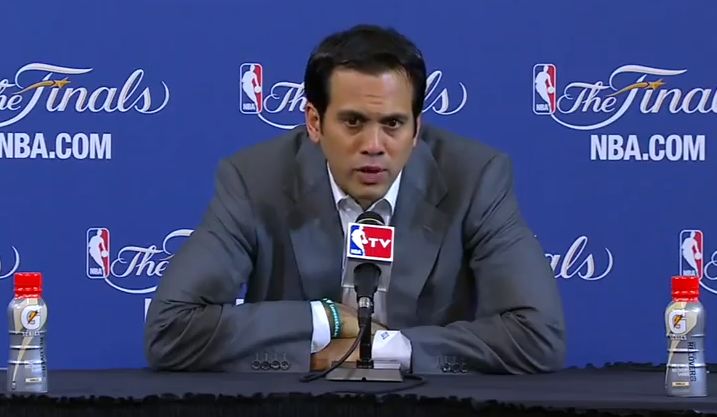 Erik Spoelstra n’a pas reconnu ses joueurs