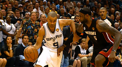 Highlights : Tony Parker (21 pts, 7 passes) n’a pas suffi