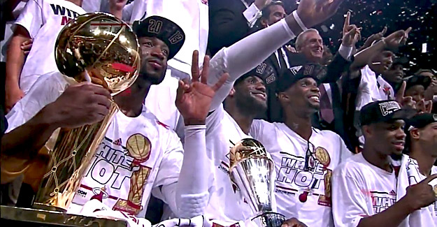 Dwyane Wade : « C’est de loin le plus beau de mes trois titres »