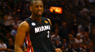 Highlights : D-Wade excellent et proche du triple-double face aux Bulls