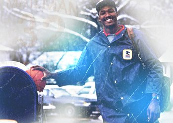 Mix : Karl Malone, le facteur frappe toujours deux fois