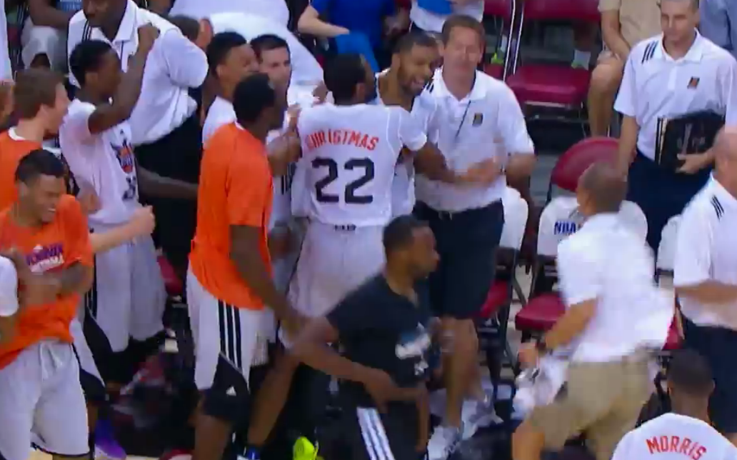 Vidéo summer league : le buzzer beater de Marcus Morris pour gagner le match