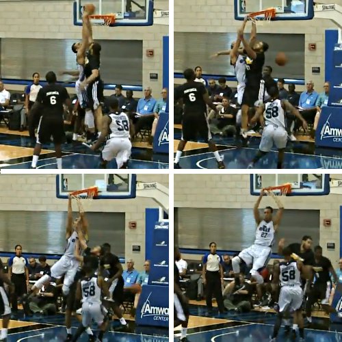 Summer League : Rudy Gobert (11 pts, 8 rbds et 3 ctrs) postérise la défense des Pacers