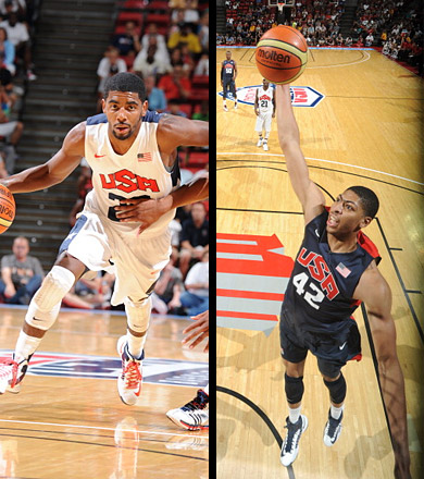 Team USA : Kyrie Irving (23 & 7) et Anthony Davis (22 & 7) font le show à Las Vegas