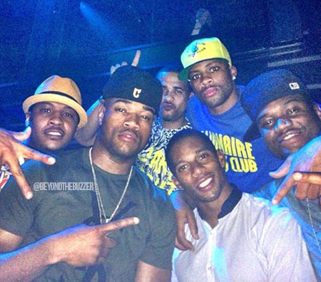 Photos : Pendant ce temps là, Melo et JR Smith s’éclatent en boite avec Jarrett Jack