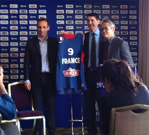 Nouveau sponsor maillot pour l’équipe de France
