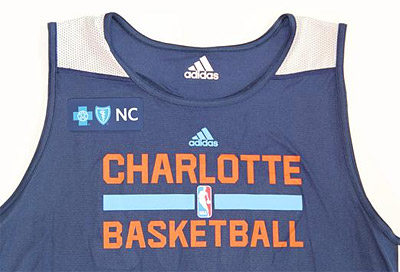 Charlotte Bobcats : première équipe NBA avec une pub sur leur maillot