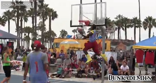Vidéo : Dunks à gogo lors d’un Celebrity Game à Venice Beach
