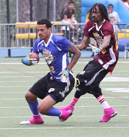 Photos : Snoop Dogg, Blake Griffin, Matt Barnes et DeAndre Jordan s’éclatent au flag football