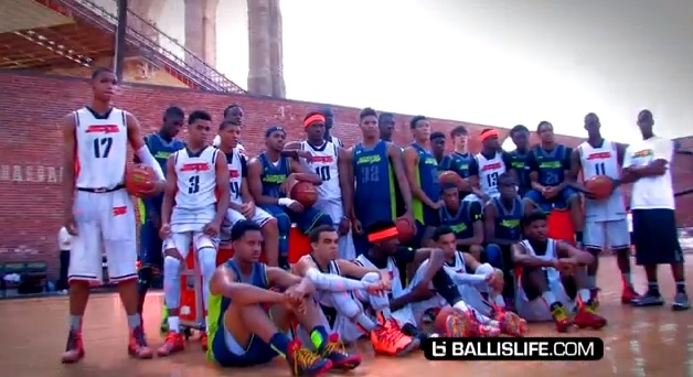 Mix : Le Under Armour Elite 24 et les meilleurs lycéens investissent Brooklyn
