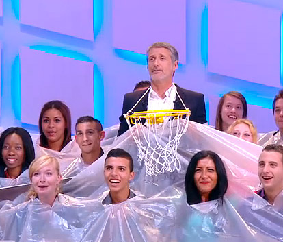 Parker et Batum au Grand Journal : Jospin, Usain Bolt et les Petits Suisses