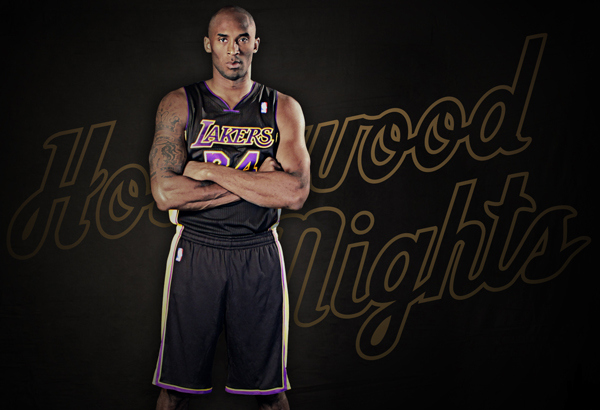 Les Lakers dévoient leur nouveau maillot noir « Hollywood Nights »