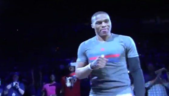 Vidéo : Russell Westbrook ovationné