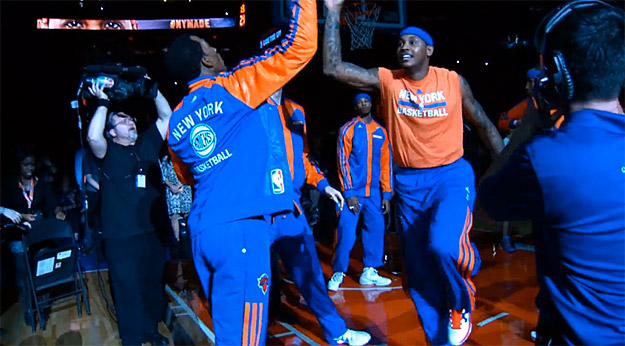 Carmelo Anthony veut recruter des free agents pendant le ASG