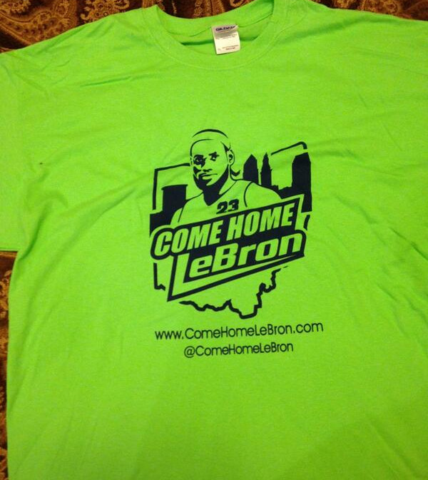 Les fans des Cavs lancent la campagne « Come Home LeBron »