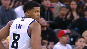 Top 10 : Rudy Gay scotche Kent Bazemore