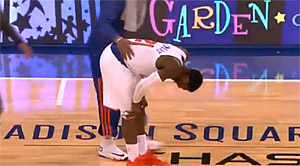 Iman Shumpert blessé au genou