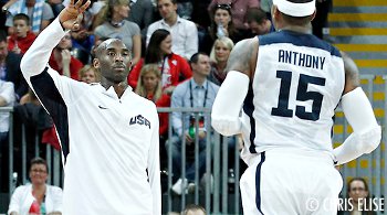 Kobe Bryant va tenter de recruter Carmelo Anthony