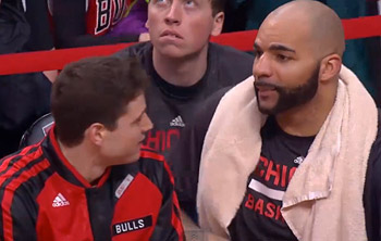 Vidéo : Carlos Boozer parle beaucoup… et souvent tout seul