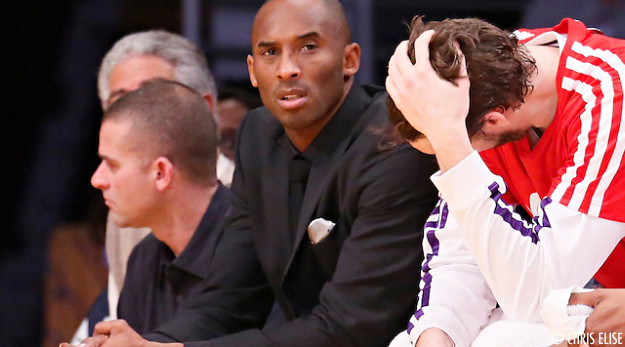 Kobe Bryant n’aime pas regarder les Lakers jouer