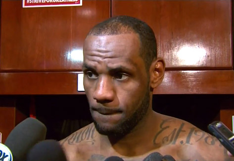 LeBron James va prendre son temps