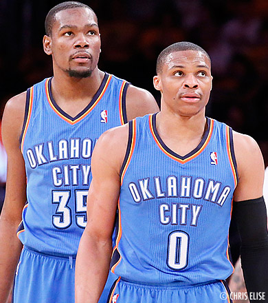 Highlights : KD et Westbrook matent les Clippers