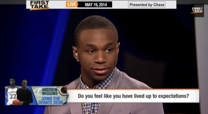 Draft 2014 : Andrew Wiggins se voit numéro 1