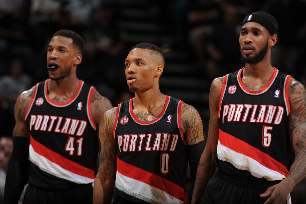 On a enfin vu le banc des Blazers !