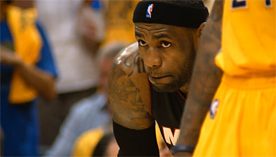 LeBron James a appris à être un leader