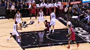Top 5 : Wade fait danser les Spurs, Green postérise Lewis