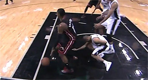 Vidéo – La faute flagrante de Mario Chalmers : un tournant ?