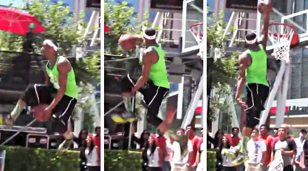 Vidéo : Chris Staples fait le show à Venice Beach