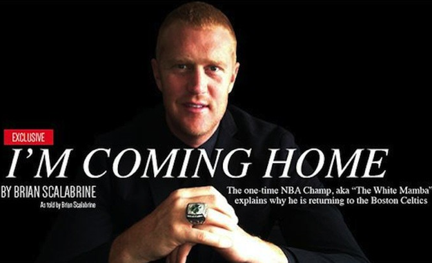 Brian Scalabrine parodie la lettre de LeBron James