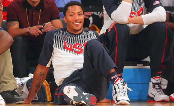 Team USA : Derrick Rose remplaçant contre le Finlande